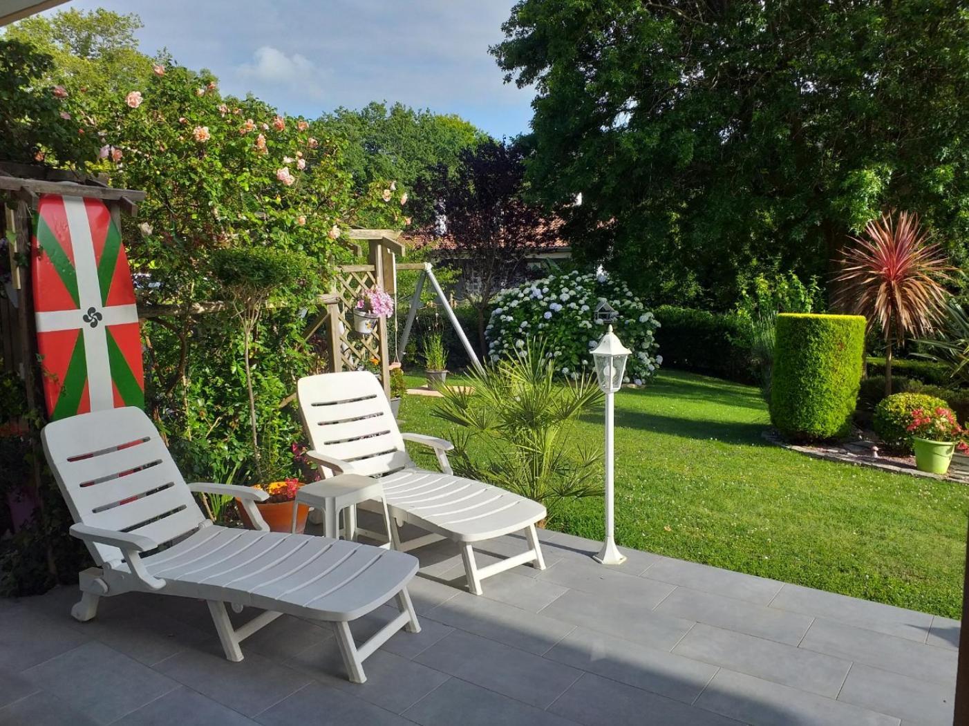 شقة Rez-De-Jardin 50 M² Entre Biarritz Et Capbreton أوندريز المظهر الخارجي الصورة